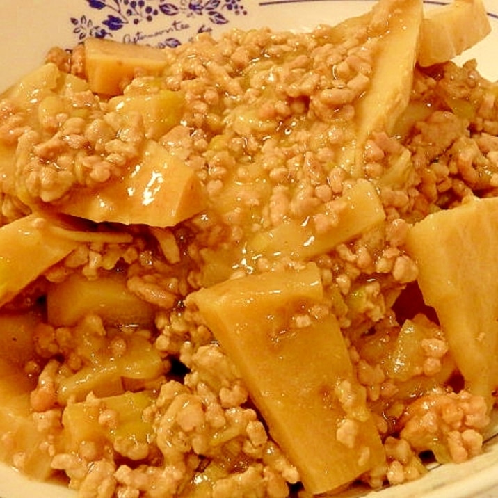 たけのこと豚ひき肉のとろとろ炒め煮 レシピ 作り方 By めい 楽天レシピ たけのこと豚ひき肉のとろとろ炒め煮 レシピ 作り方 By めい 楽天レシピ
